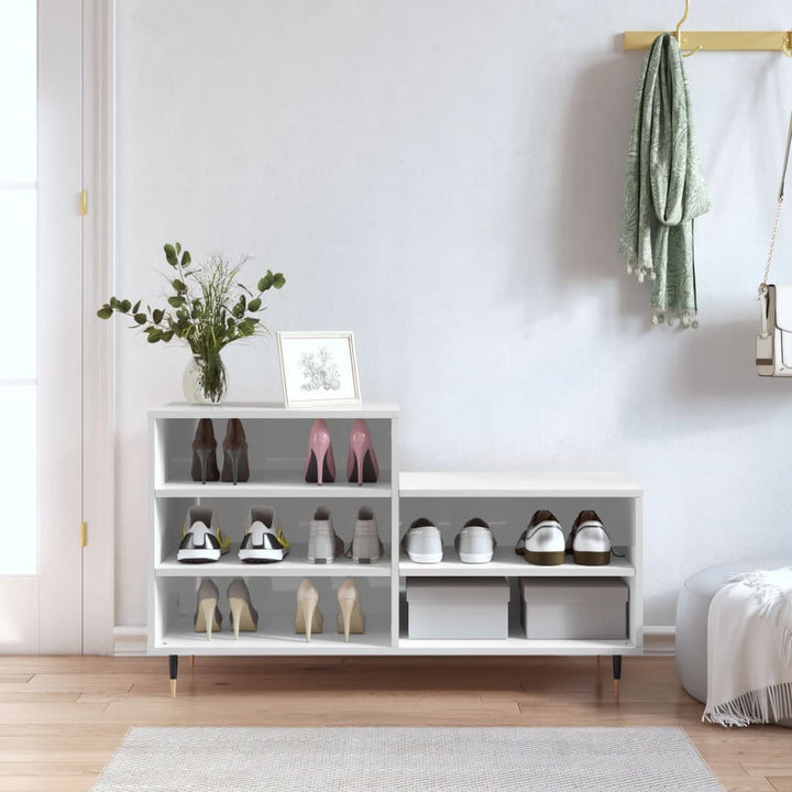 Skohylla Sonoma-Ek 102X36X60 Cm Konstruerat Trä