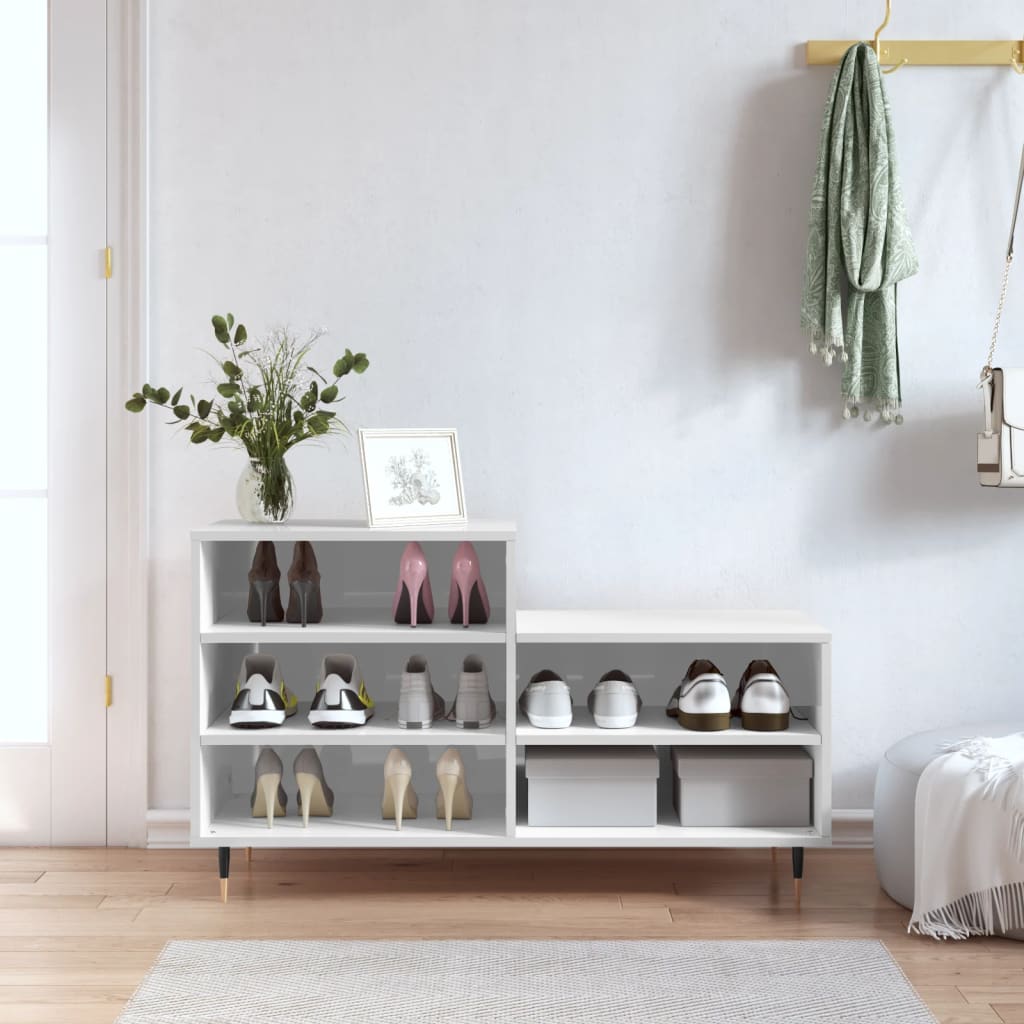 Skohylla Sonoma-Ek 102X36X60 Cm Konstruerat Trä