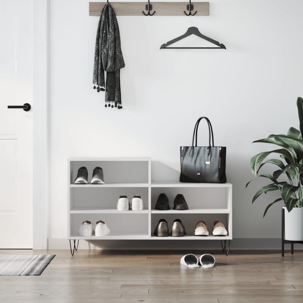 Skoskåp 102X36X60 Cm Konstruerat Trä