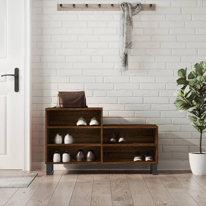 Skoskåp 102X36X60 Cm Konstruerat Trä