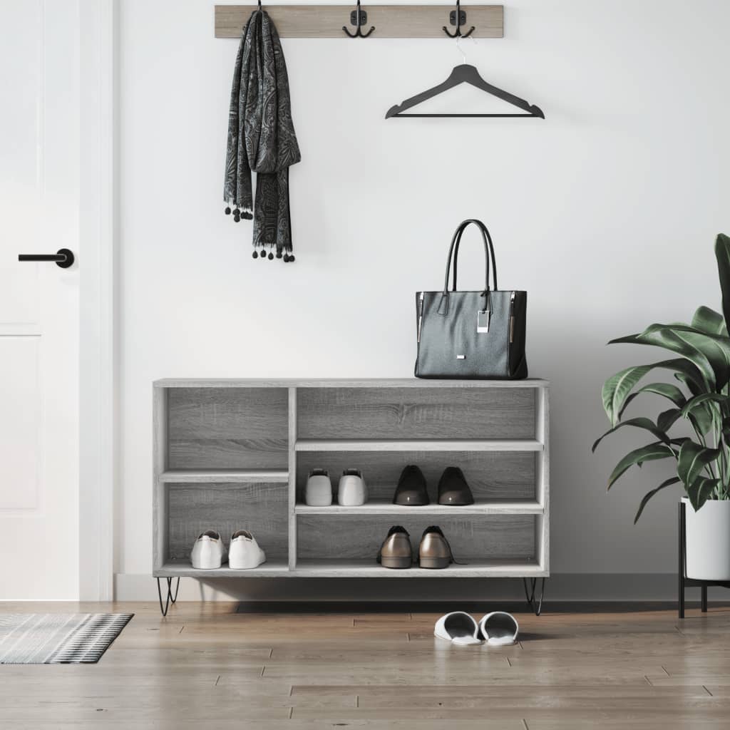 Skoskåp 102X36X60 Cm Konstruerat Trä