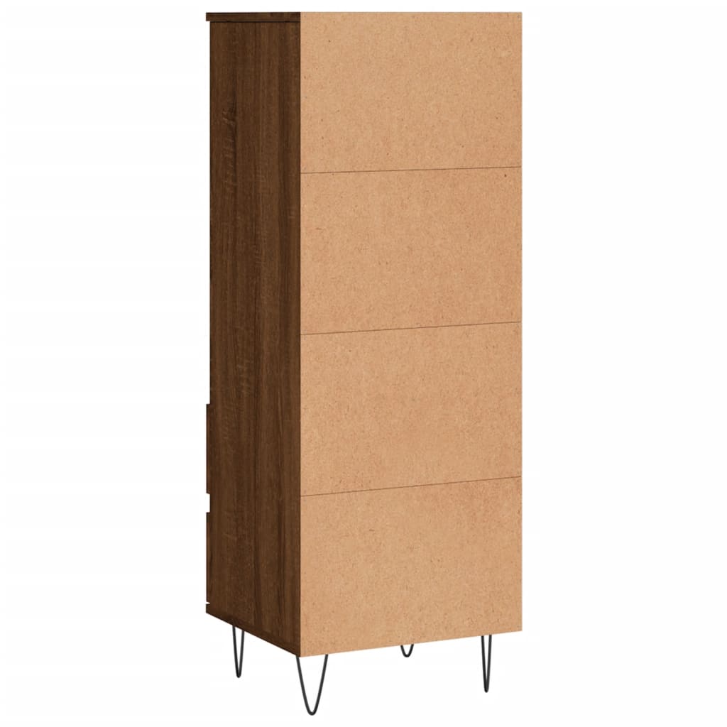 Skåp 40X36X110 Cm Konstruerat Trä