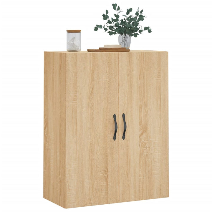 Väggskåp Sonoma-Ek 69,5X34X90 Cm Konstruerat Trä