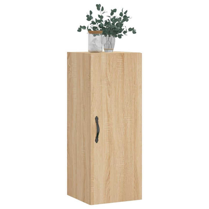 Väggskåp Sonoma-Ek 34,5X34X90 Cm Konstruerat Trä