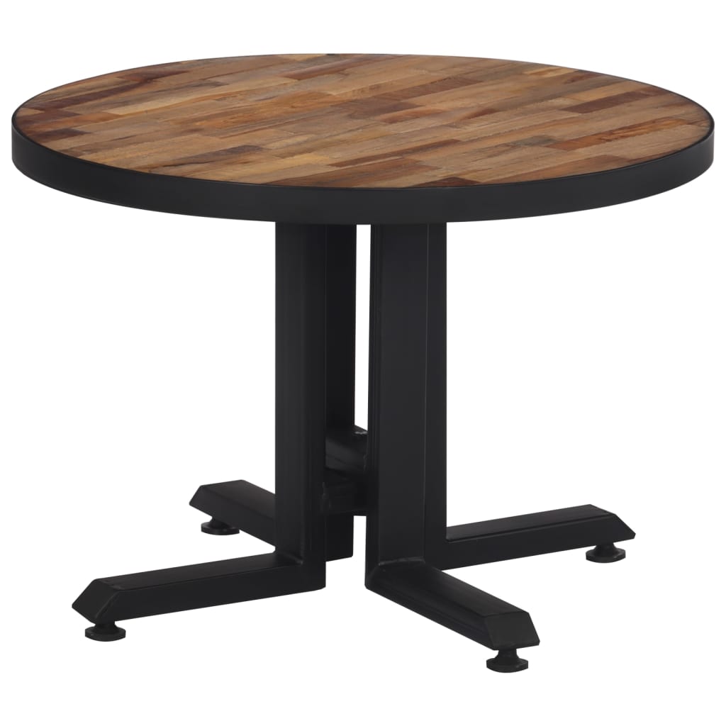 Soffbord Runt Ø Massiv Återvunne Teak