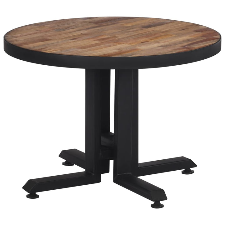Soffbord Runt Ø Massiv Återvunne Teak