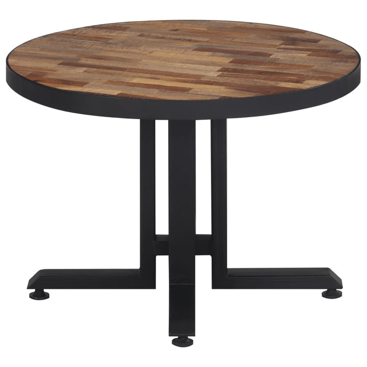 Soffbord Runt Ø Massiv Återvunne Teak