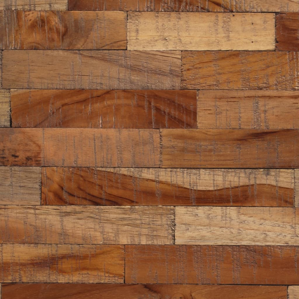 Soffbord Runt Ø Massiv Återvunne Teak