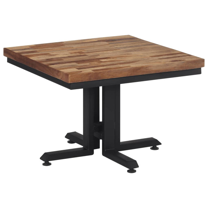 Soffbord Runt Ø Massiv Återvunne Teak