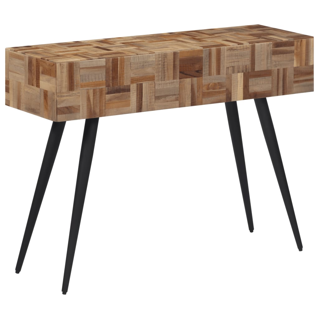 Konsolbord Massiv Återvunnen Teak