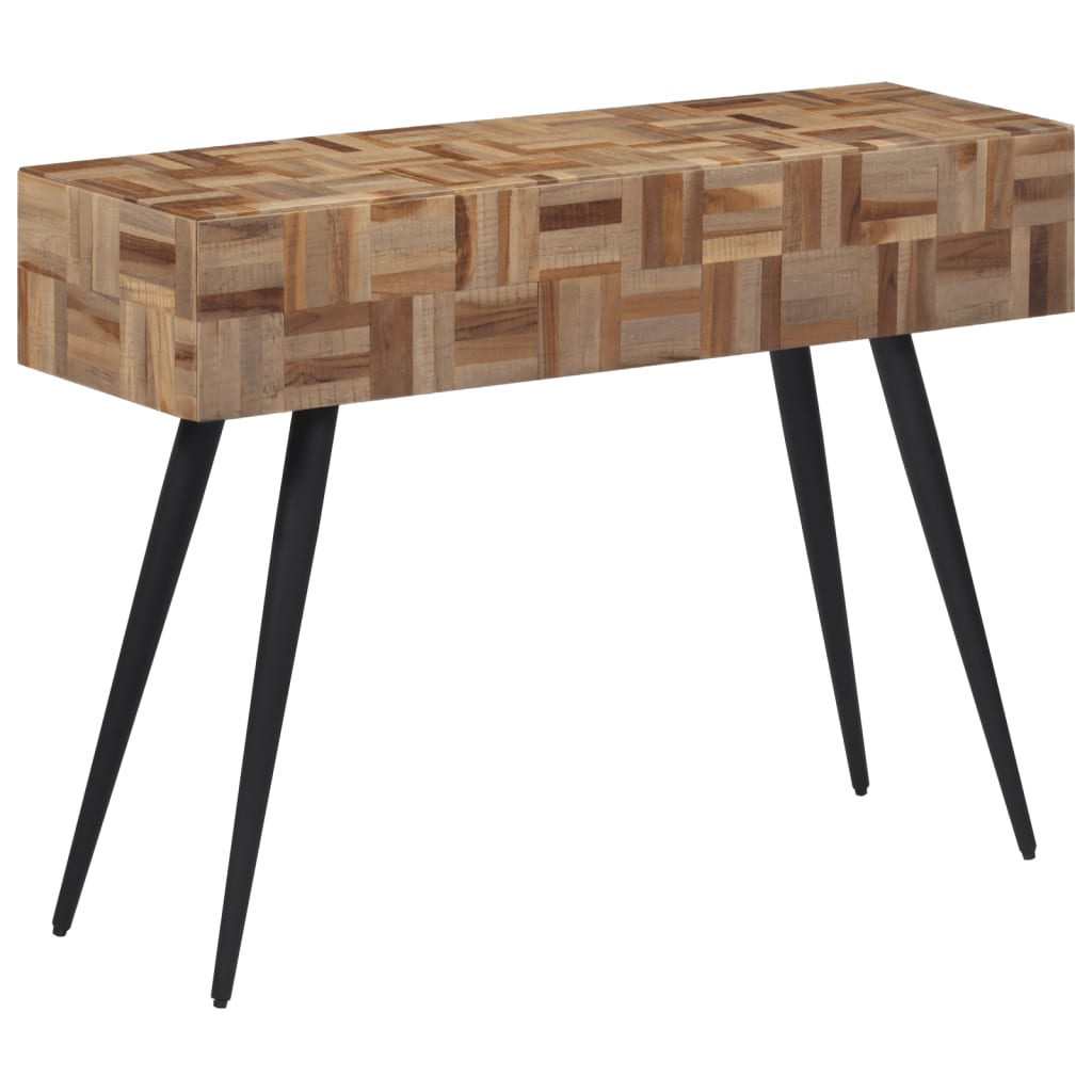 Konsolbord Massiv Återvunnen Teak