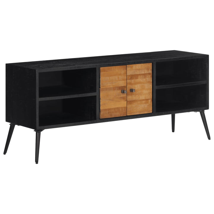Tv-Bänk 112X31X45 Cm Massiv Återvunnen Teak
