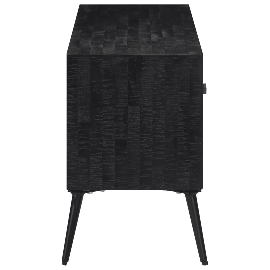 Tv-Bänk 112X31X45 Cm Massiv Återvunnen Teak