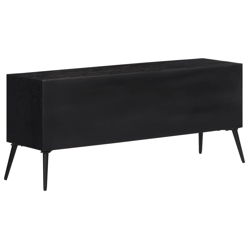 Tv-Bänk 112X31X45 Cm Massiv Återvunnen Teak