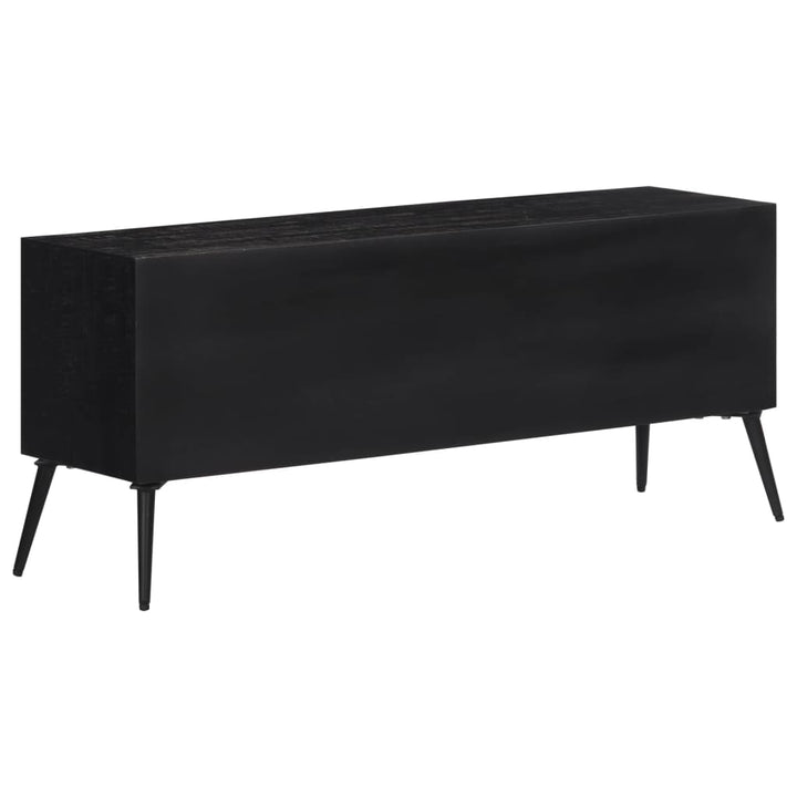 Tv-Bänk 112X31X45 Cm Massiv Återvunnen Teak
