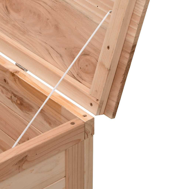 Dynbox 50X49X56,5 Cm Massivt Granträ