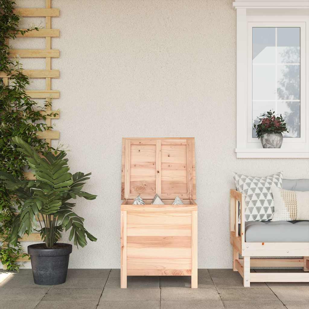 Dynbox 50X49X56,5 Cm Massivt Granträ
