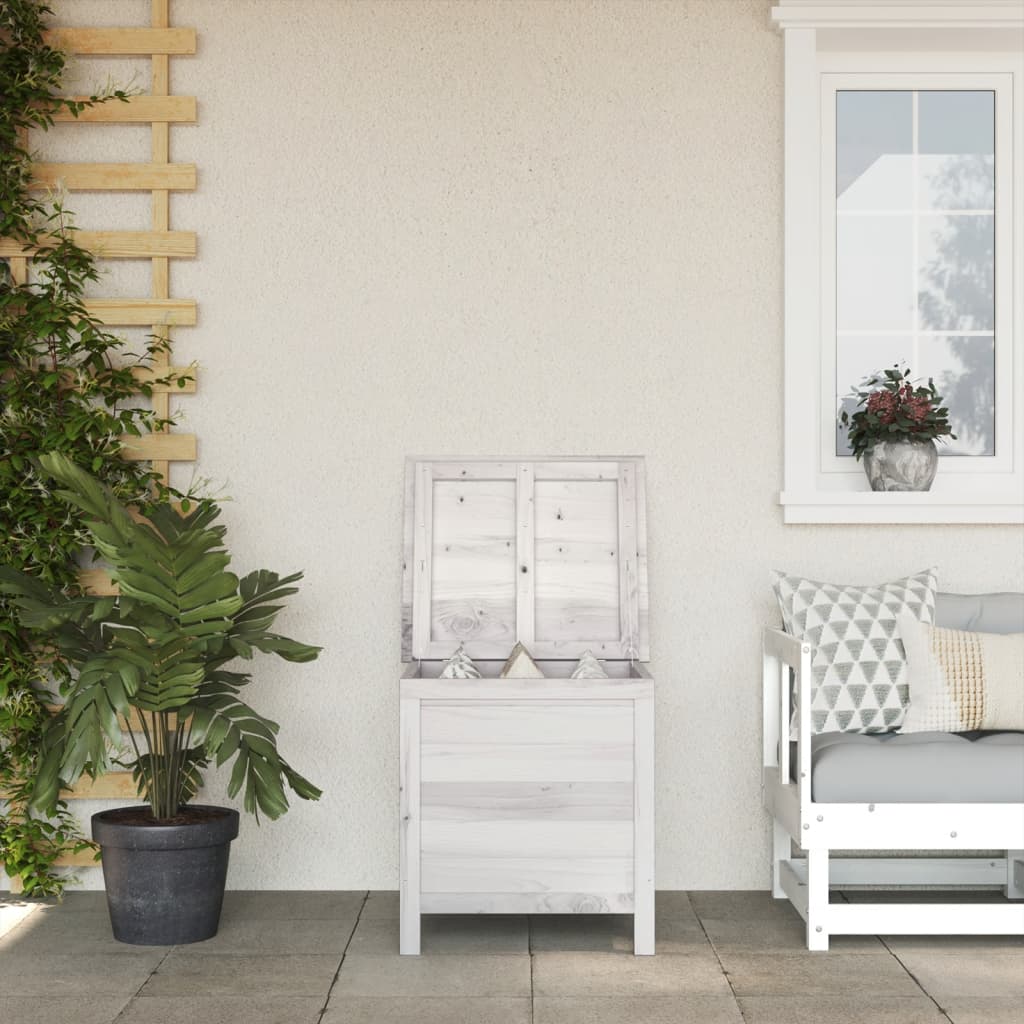 Dynbox 50X49X56,5 Cm Massivt Granträ