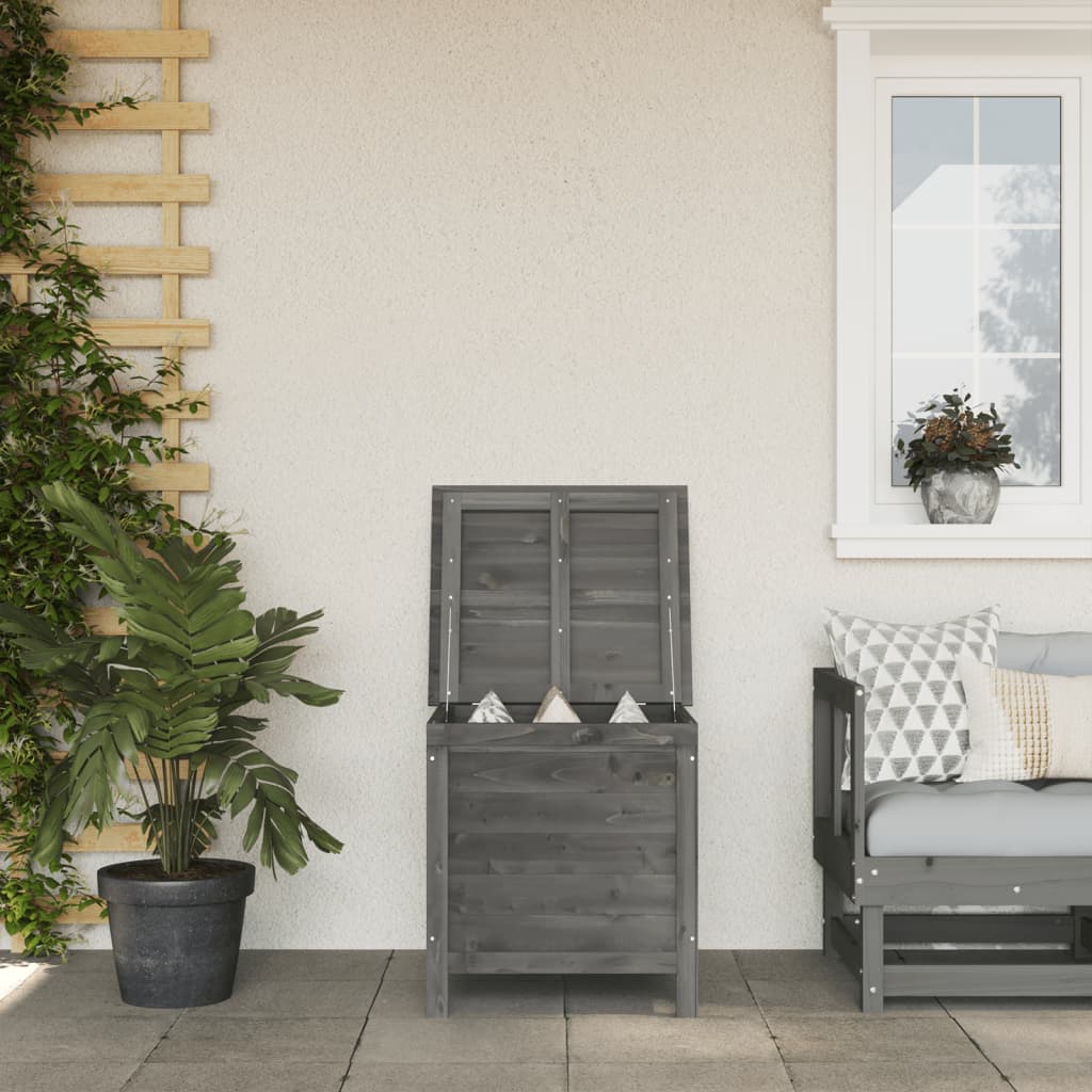 Dynbox 50X49X56,5 Cm Massivt Granträ