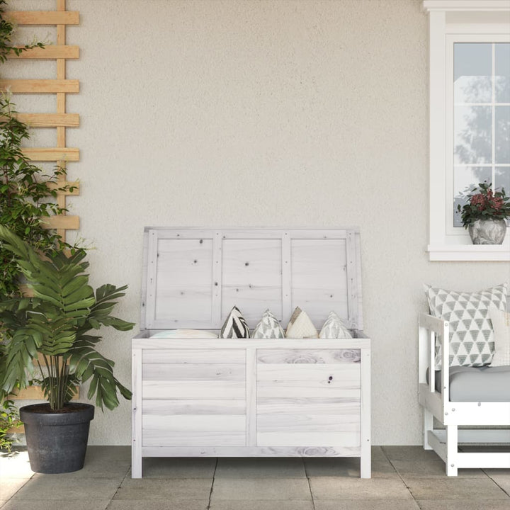 Dynbox 50X49X56,5 Cm Massivt Granträ