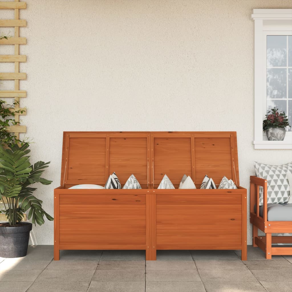 Dynbox 50X49X56,5 Cm Massivt Granträ