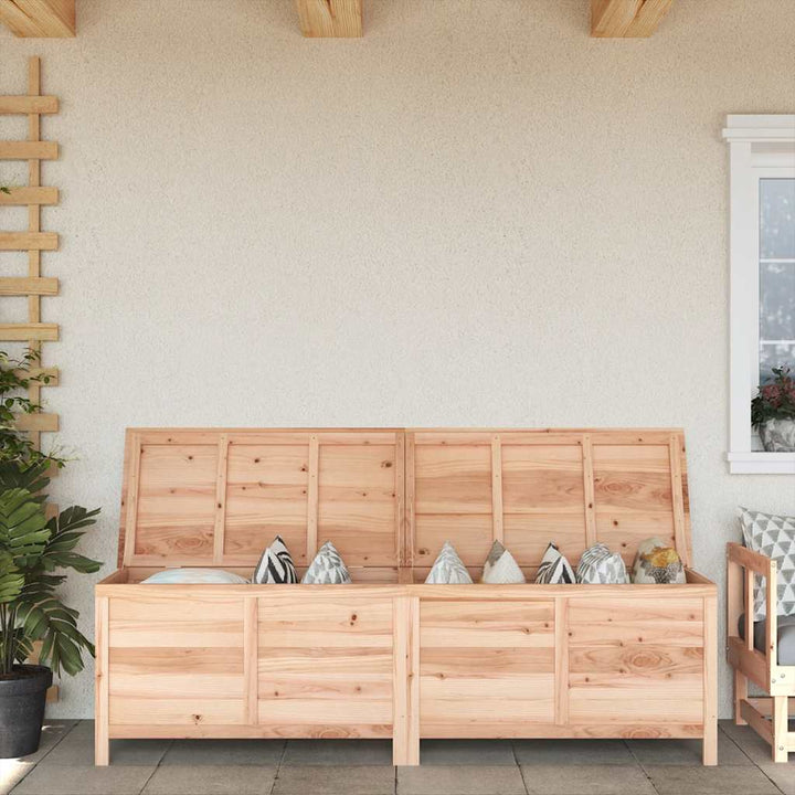 Dynbox 50X49X56,5 Cm Massivt Granträ