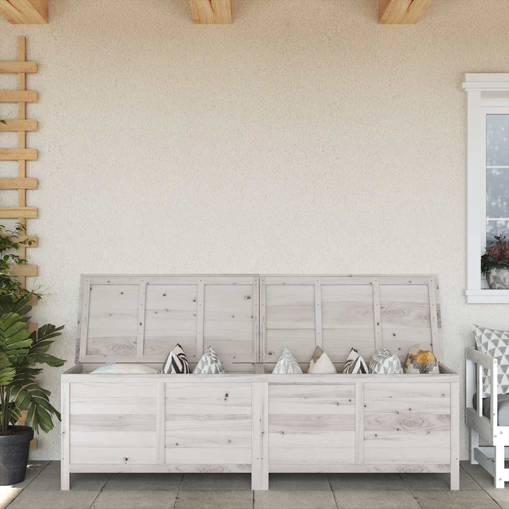 Dynbox 50X49X56,5 Cm Massivt Granträ
