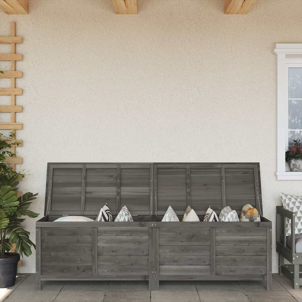 Dynbox 50X49X56,5 Cm Massivt Granträ