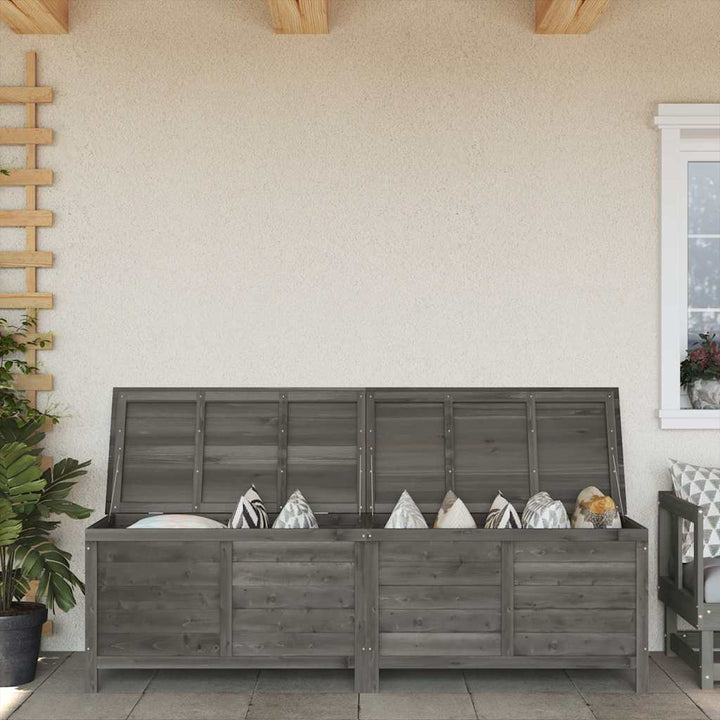 Dynbox 50X49X56,5 Cm Massivt Granträ