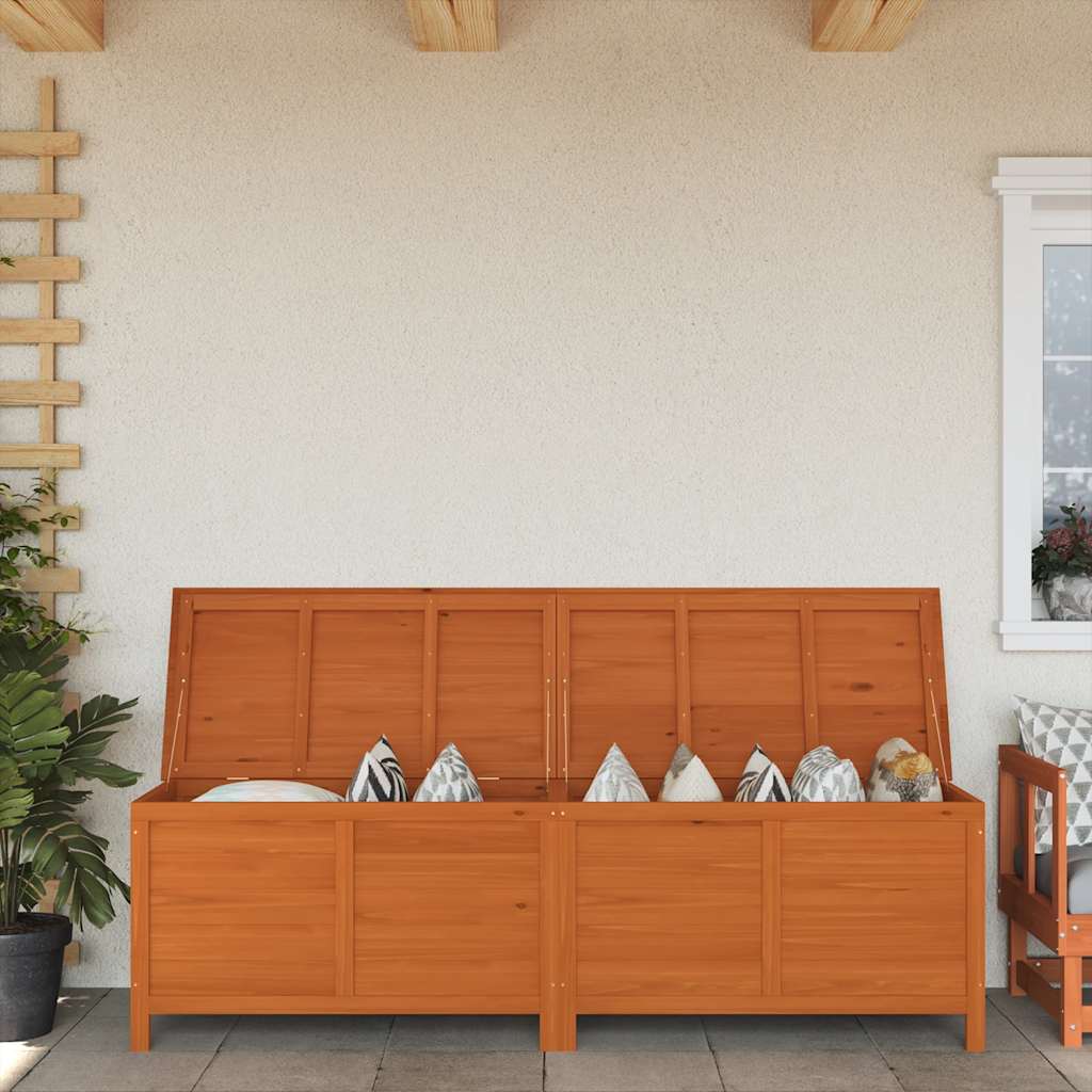 Dynbox 50X49X56,5 Cm Massivt Granträ