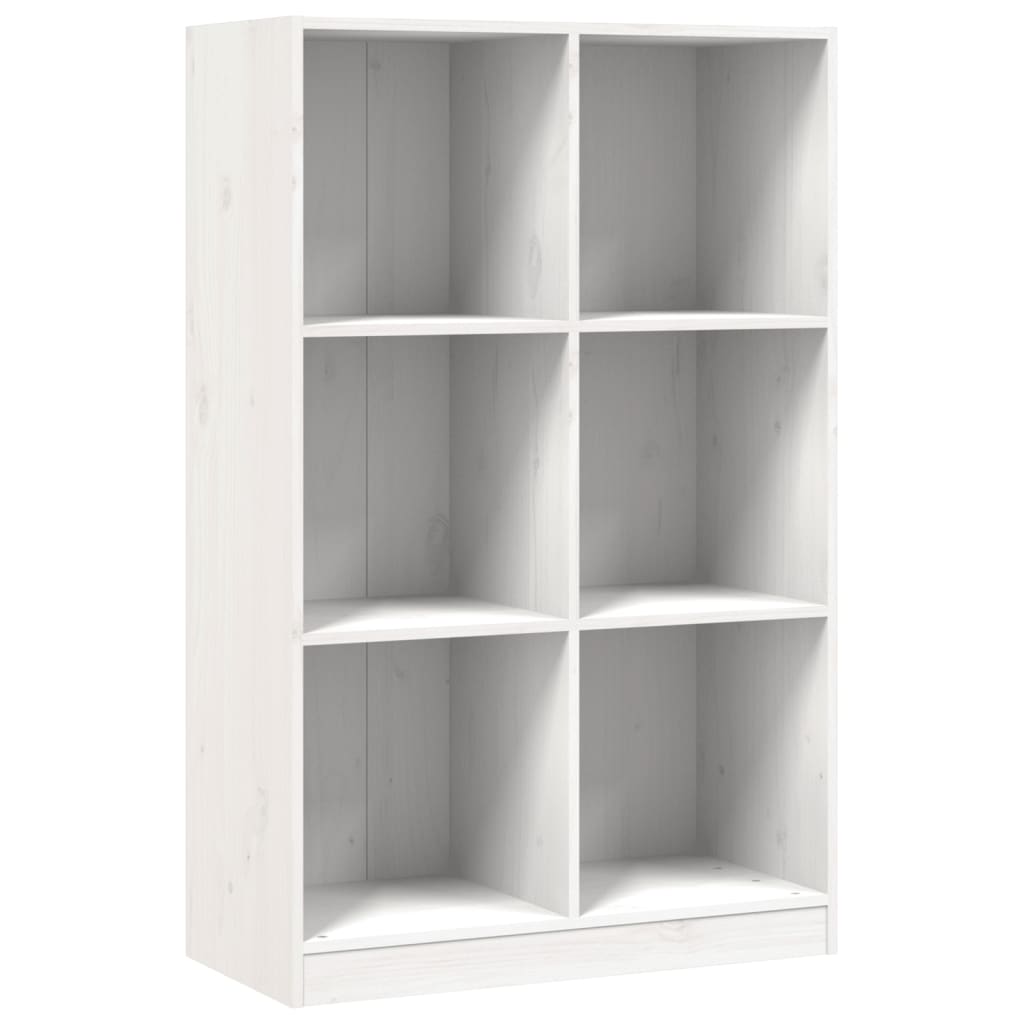 Bokhylla 70X33X110 Cm Massiv Furu