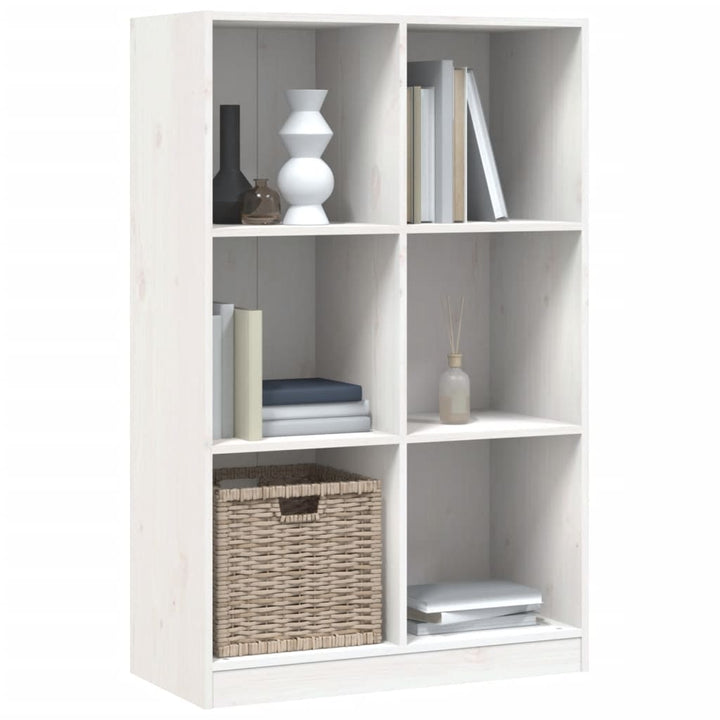 Bokhylla 70X33X110 Cm Massiv Furu