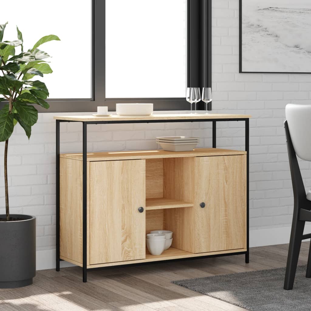 Byrå 100X35X80 Cm Konstruerat Trä