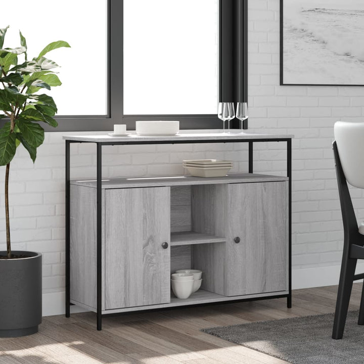 Byrå 100X35X80 Cm Konstruerat Trä