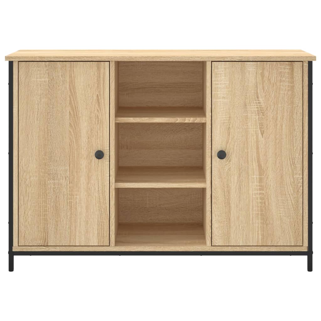 Skänk Sonoma-Ek 100X35X70 Cm Konstruerat Trä