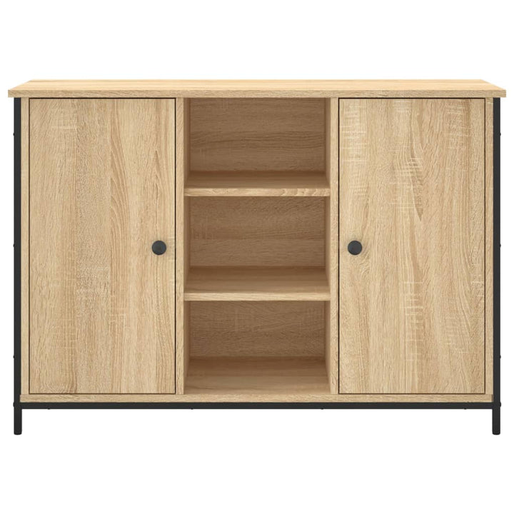 Skänk Sonoma-Ek 100X35X70 Cm Konstruerat Trä
