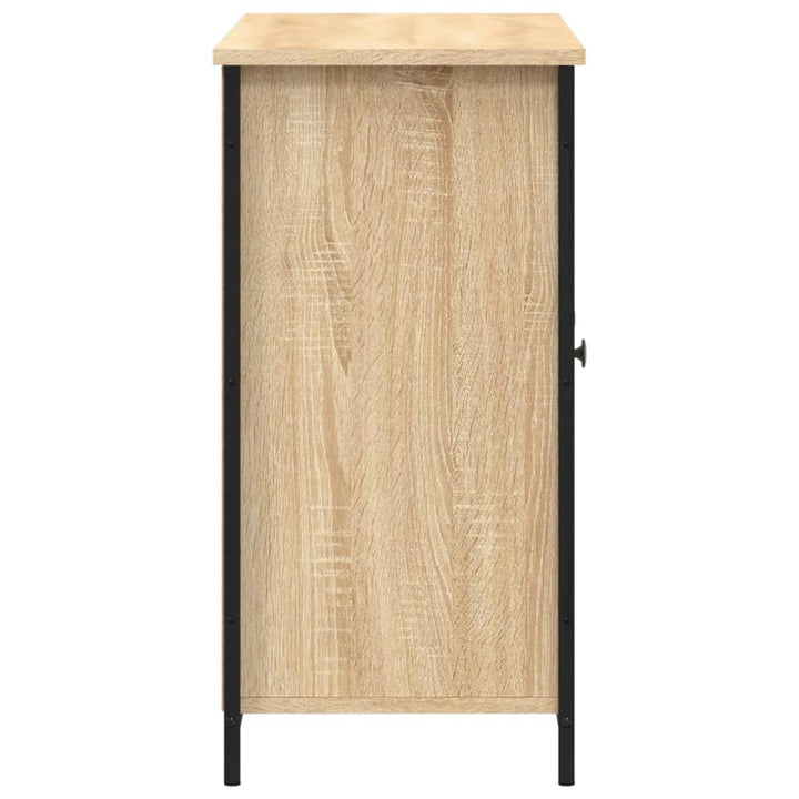 Skänk Sonoma-Ek 100X35X70 Cm Konstruerat Trä