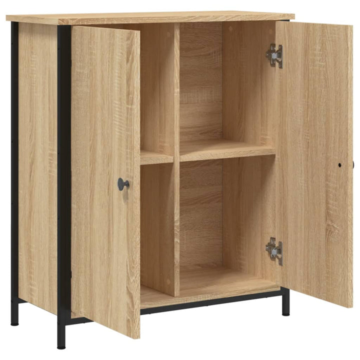 Skänk Sonoma-Ek 70X30X80 Cm Konstruerat Trä