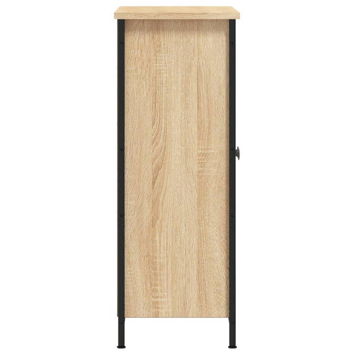 Skänk Sonoma-Ek 70X30X80 Cm Konstruerat Trä