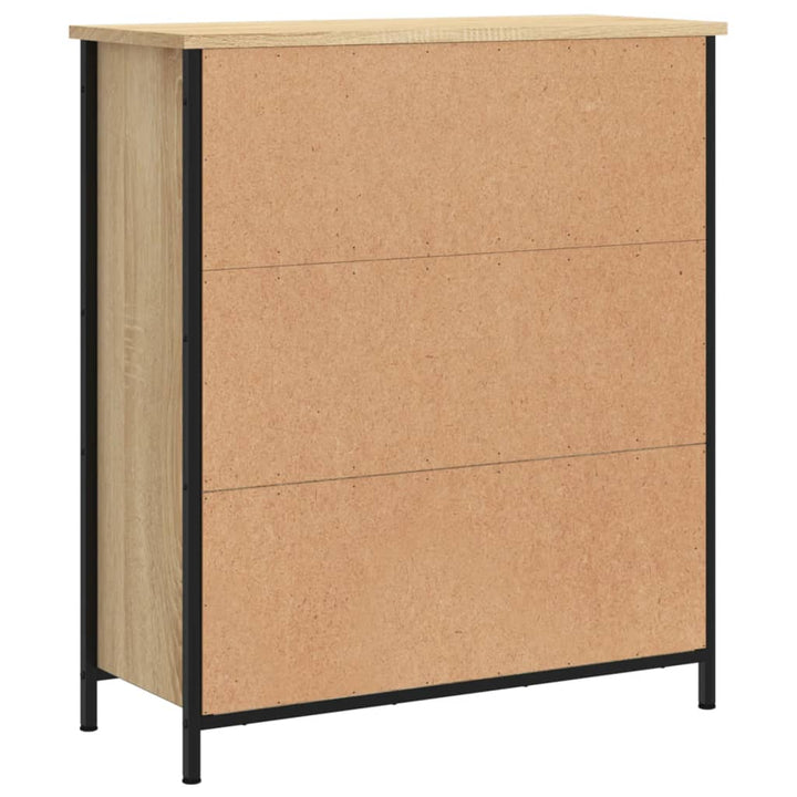 Skänk Sonoma-Ek 70X30X80 Cm Konstruerat Trä