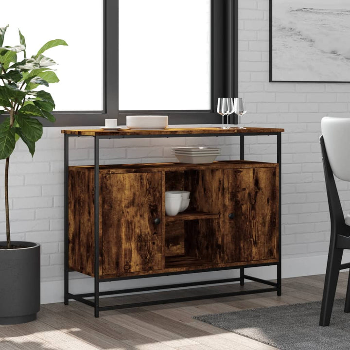 Byrå 100X35X80 Cm Konstruerat Trä