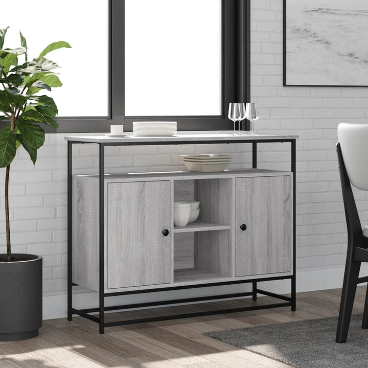 Byrå 100X35X80 Cm Konstruerat Trä