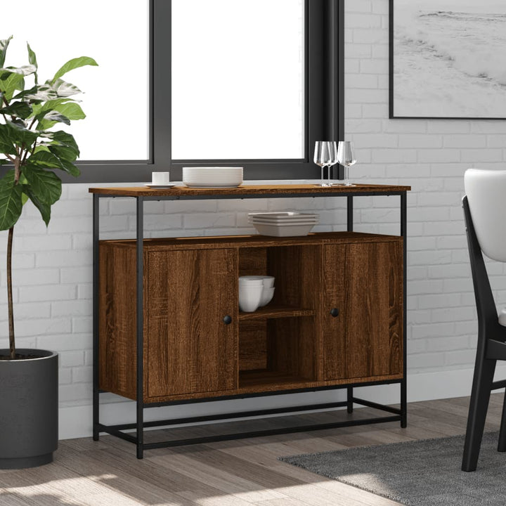 Byrå 100X35X80 Cm Konstruerat Trä