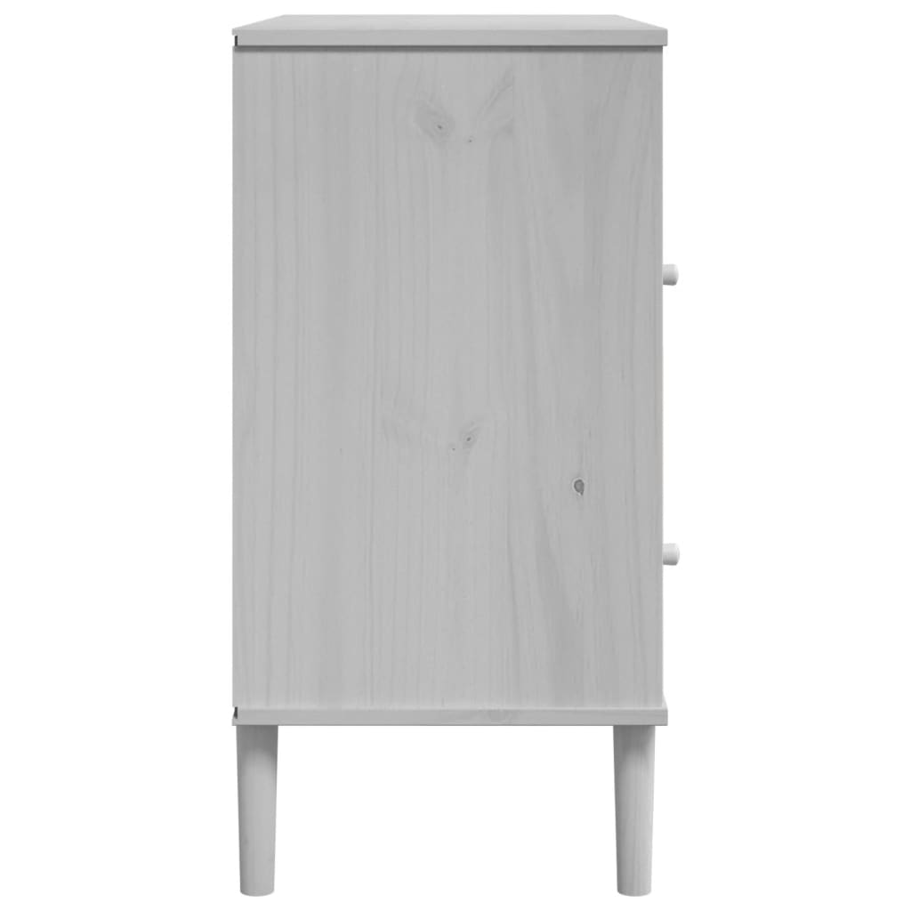 Sidobord Senja Rottinglook 80X40X80 Cm Massiv Furu