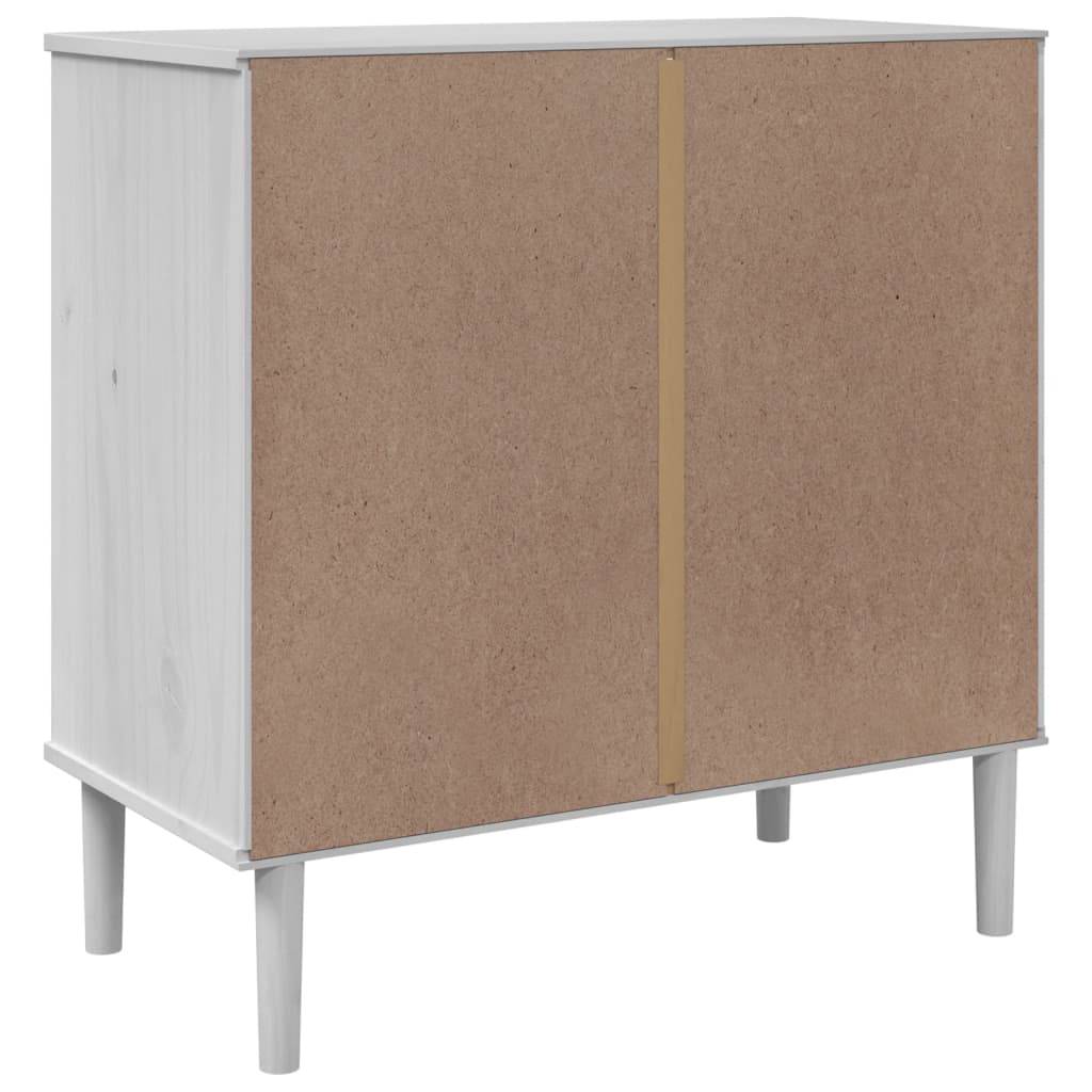 Sidobord Senja Rottinglook 80X40X80 Cm Massiv Furu