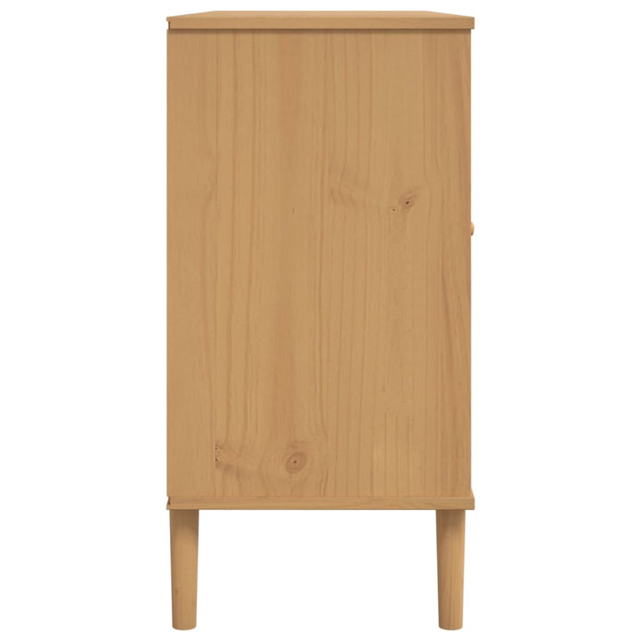 Sidobord Senja Rottinglook 112X40X80 Cm Massiv Furu