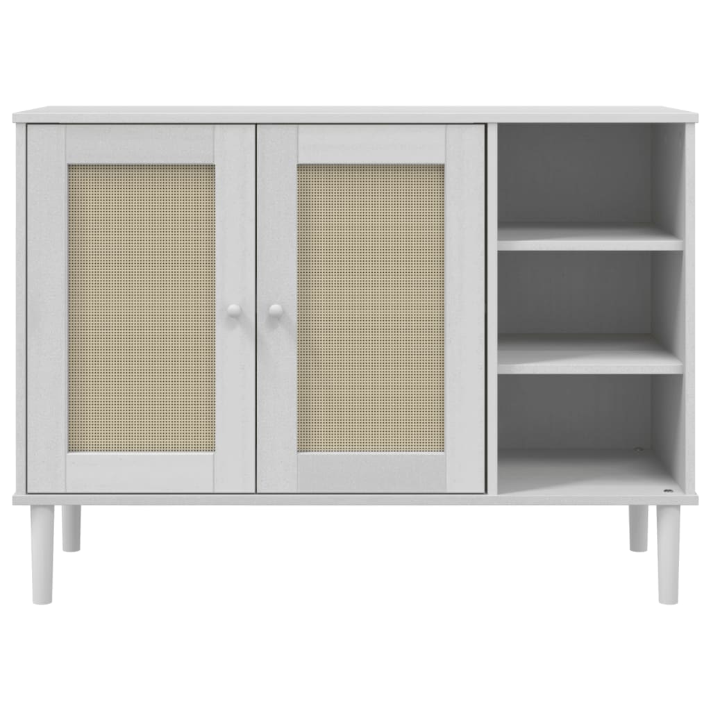Sidobord Senja Rottinglook 112X40X80 Cm Massiv Furu