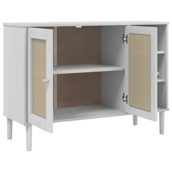 Sidobord Senja Rottinglook 112X40X80 Cm Massiv Furu