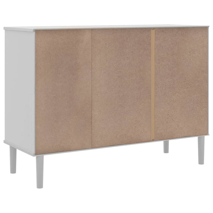 Sidobord Senja Rottinglook 112X40X80 Cm Massiv Furu
