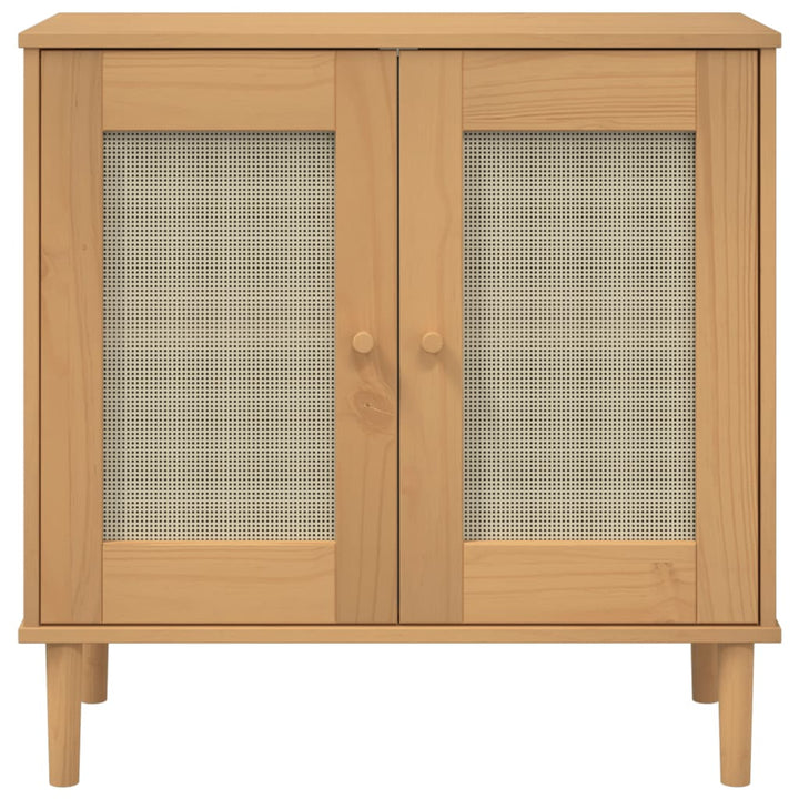 Sidobord Senja Rottinglook 80X35X80 Cm Massiv Furu
